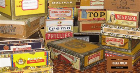 what is the value of a bourjois small metal box|old cigar boxes worth.